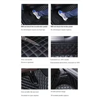Custom 3D Car Floor Mats for Ford Explorer 5 Seat 2016-2020 Focus 2018-2023 2012-2017 Interior Accessories Artificial Leather 3