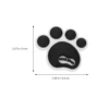 4Pcs Snowboard Deck Pads Snowboard Anti-Slip Cushions Snowboard Anti-Slip Stomp Pads Outdoor Sports Anti-Slip Pads 4