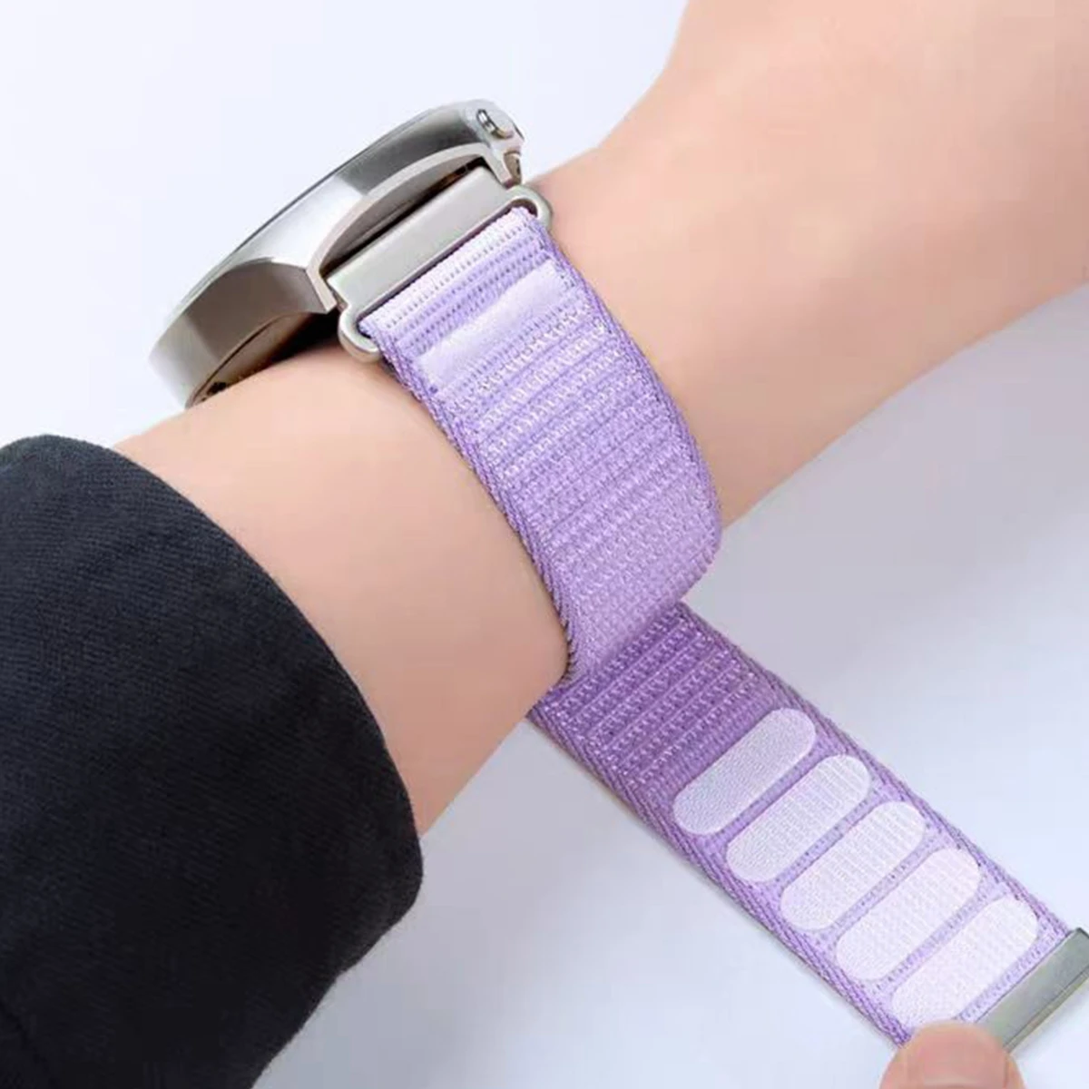 Adjustable Nylon Velcro Watch Strap - Multiple Sizes Available