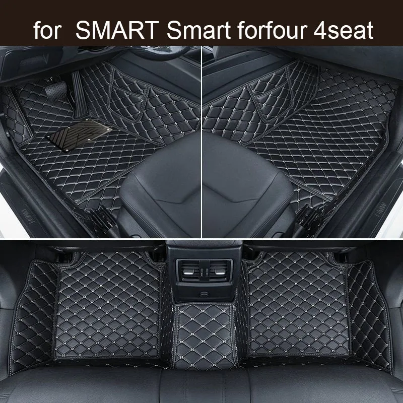 Tappetini Per Auto Per Smart Smart Forfour 4 Posti 2016-2018 Accessori Tappeti Auto Personalizzati