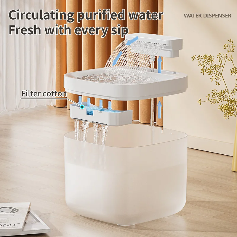 3L USB Pet Water Fountain 5