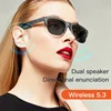New Smart Bluetooth V5.3 Sunglasses Glasses Call Outdoor Sports Headphones HIFI Black Technology Anti-touch UV For Men And Women