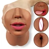 3 IN 1 Vaginal Anus Male Masturbator Oral Sex Real Deep Throat Masturbation Aircraft Cup Blowjob Pocket Pussy Sexy Toys for Men 1