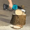 6Inch Mini Electric Saw Brushless Cordless Chainsaw Handheld Woodworking Garden Tools Logging Cutter For Makita 18V Battery 6