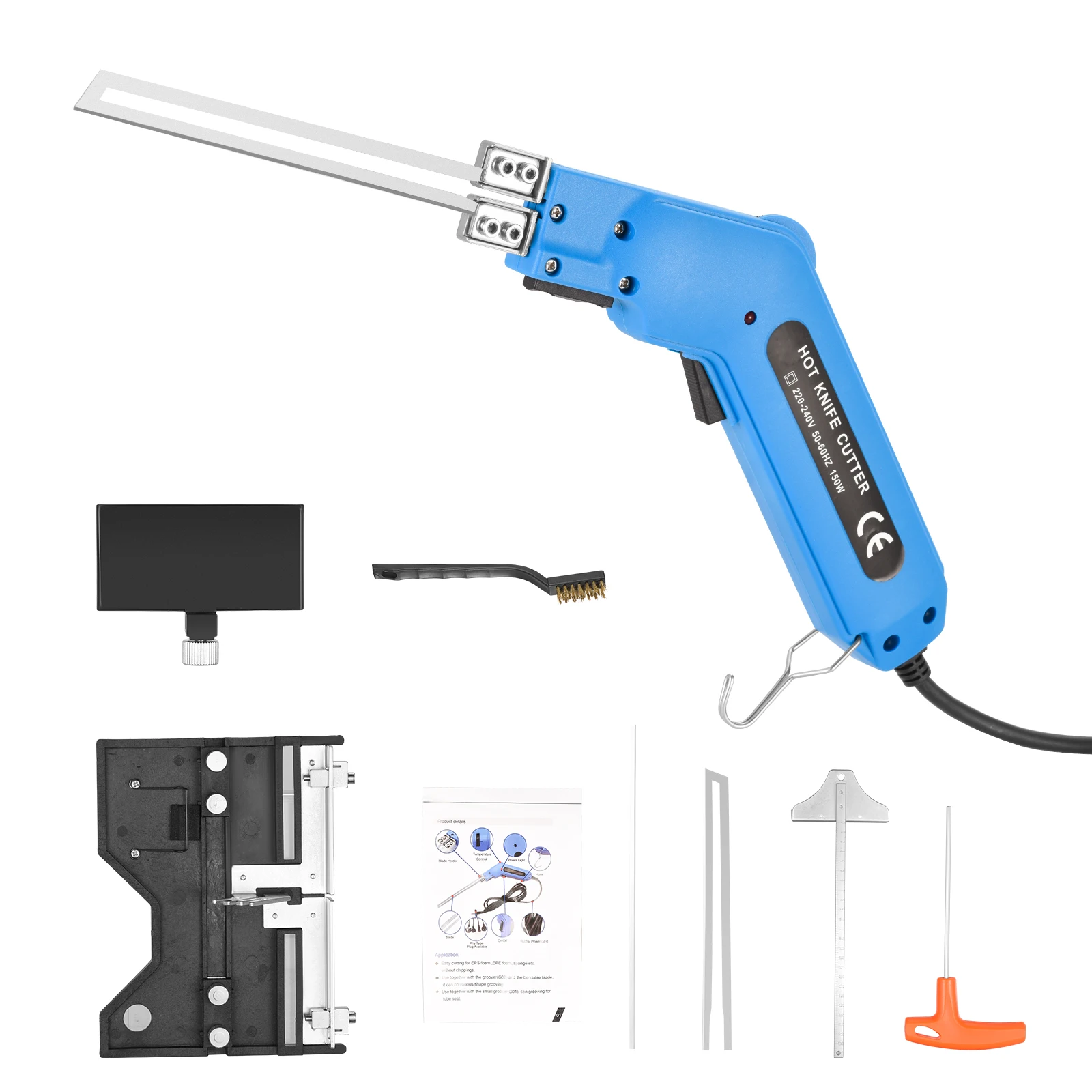 

150W Electric Foam Cutter Styrofoam Cutting Machine Hot Knife Cutter Tool Hot Knife Rope Cutter Hot Wire Kit Foam Cutting Pen