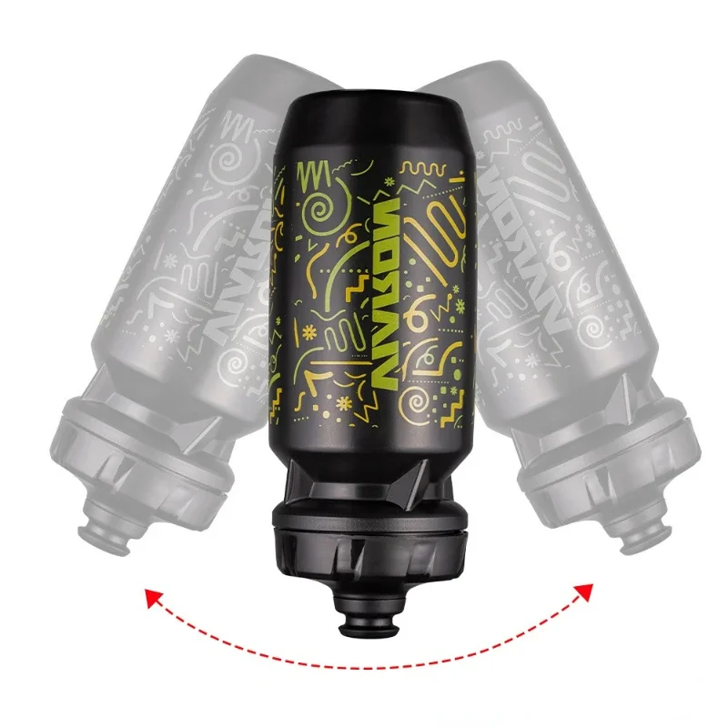 550/610ML Road Bike Water Bottle Leak-proof Bike Holder Drinking Water Mountain Sports Bottle Dustproof Cup Portable bicycle water bottle bicycle bottle holder