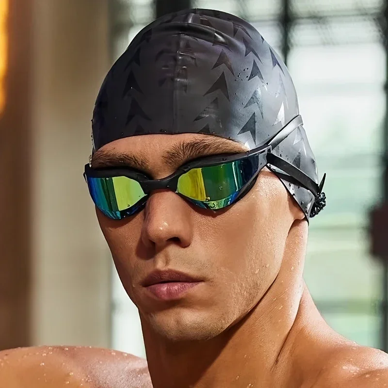 Professional Anti-Fog Leak Proof HD Swimming Goggles Water Glasses Men Women Adjustable Silicone Swim Eyewear 6