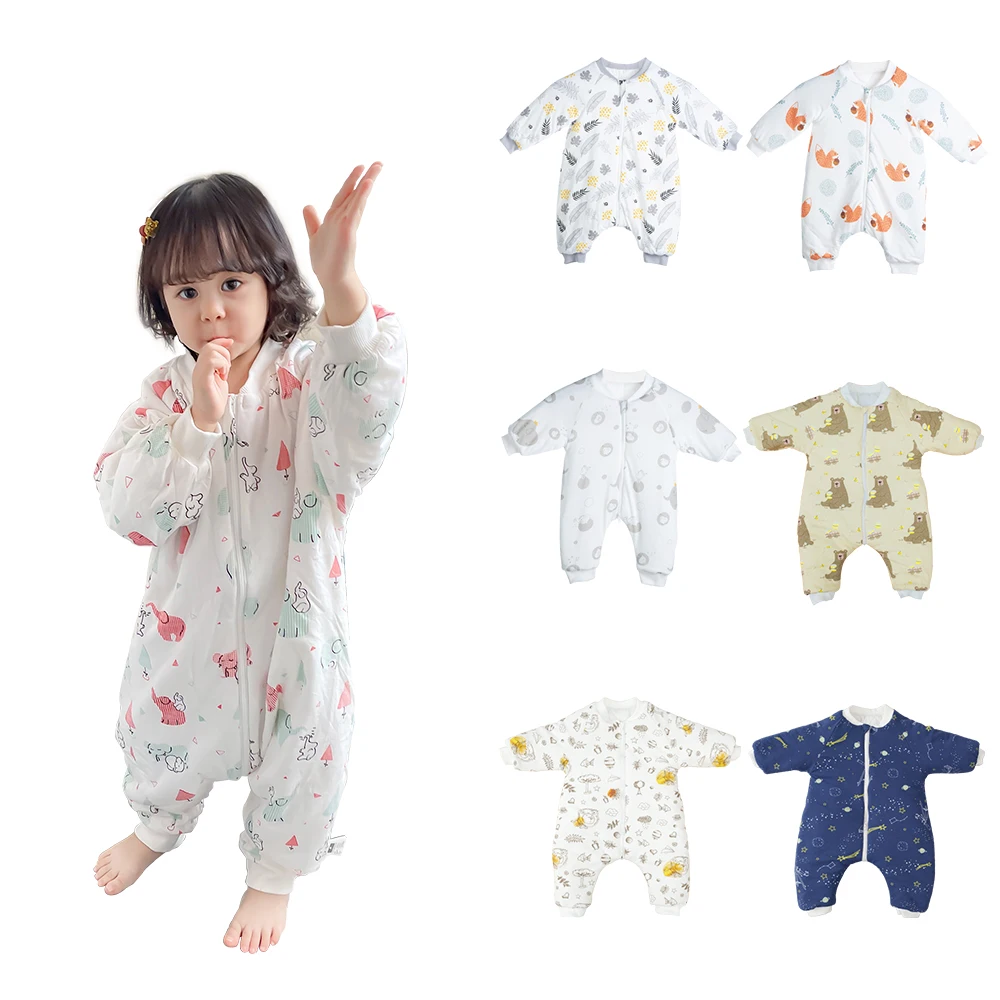 Baby Sleeping Bag Carriage Sack For Newborn Baby Animal Pattern Children Bed Play Split Leg Winter Anti Tipi Sleepsacks Warm 2