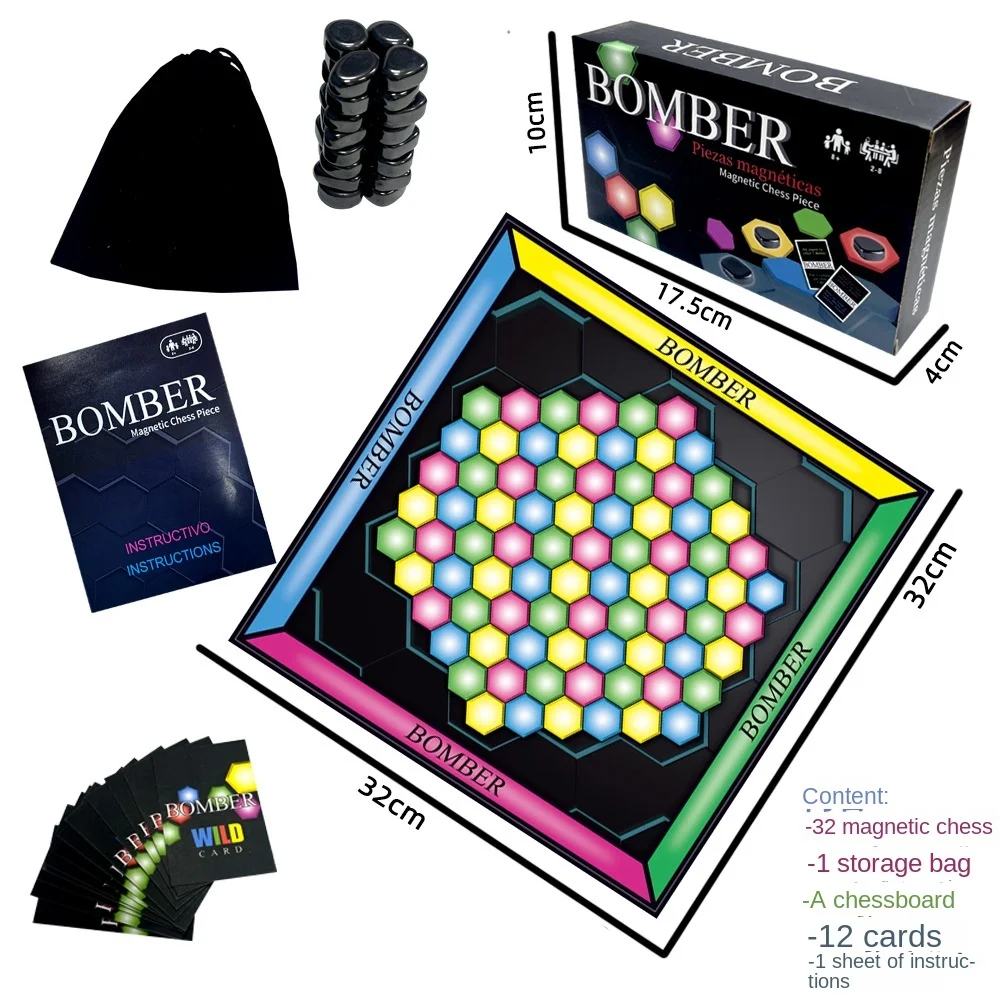 Magnetic Battle Adventure Chess Desktop Game magnetic chess set board game table games