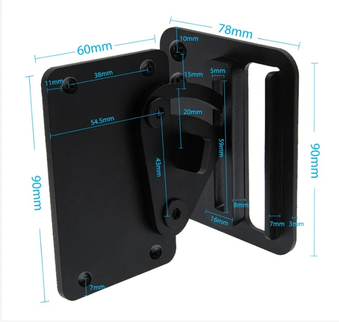 American Barn Door Lock Sliding Door Lock Sliding Barn Latch Personalized Suit for More than 40mm Wooden door