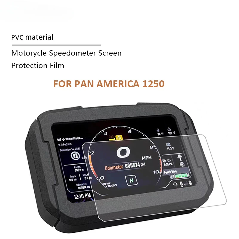 

Motorcycle Dashboard Cluster Scratch Protection Film FOR HARLE-Y PAN AMERICA 1250 S PA1250 S 2021