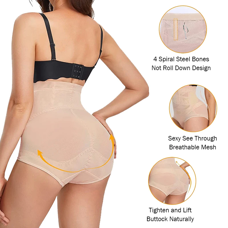Sexy Slimming Underwear Thong Control Panties Waist Trainer Shorts Mesh High  Waist Shapewear Panty Women Body Shaper - China Waist Trainer and Tummy  Control price