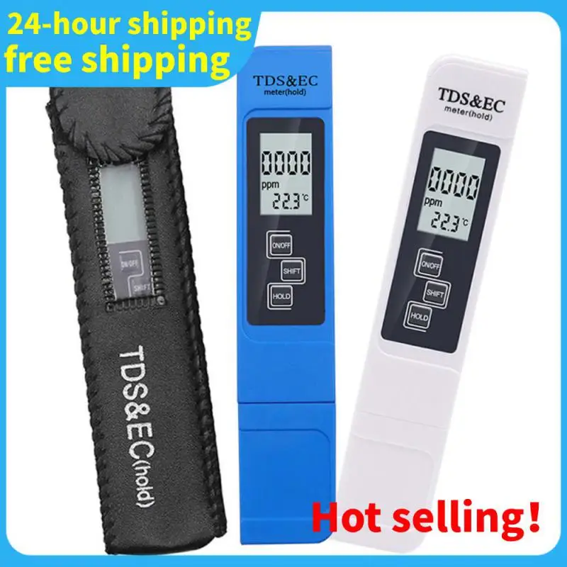 

TDS Meter 0-9990ppm Digital PH Meter 0.01 PH High Precision Pen Water Tester TDS&PH Meter 0-14 PH LCD PPM Tester Aquarium Filter