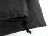 24.5" Black BBQ Grill Protective Cover,Dome Smoker Cover, Outdoor Barbecue Grill Coat, Custom Made Available 6