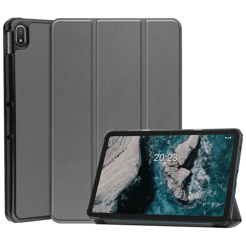 Trifold Magnetic PU Leather Stand Smart Cover