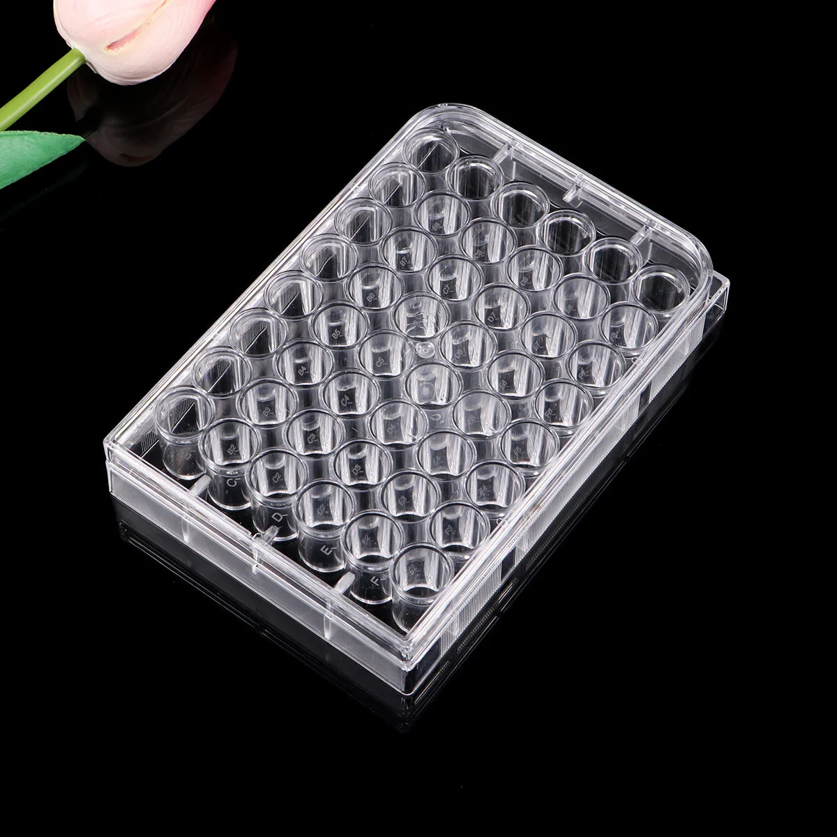 24/48 Holes Plastic Sterile Cell Culture Plate Bacterial Yeast Petri Dishes Laboratory Equipment, petri dishes