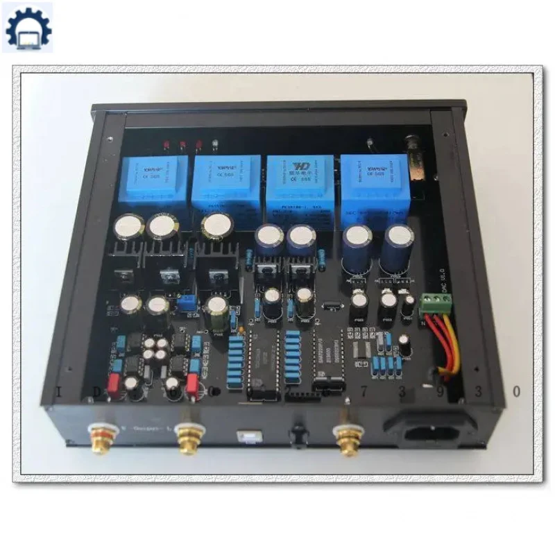 TDA1541 HiFi 오디오 DAC 디코더 디지털 동축/광섬유 USB 입력 디지털 아날로그 변환기