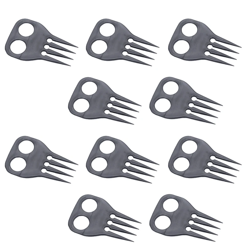 

10 шт., расческа для оплетки лошадей