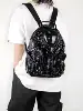 Fashionable, unique, alien shaped backpack, personalized, iron blooded warrior, street punk style, unisex Backpack 2