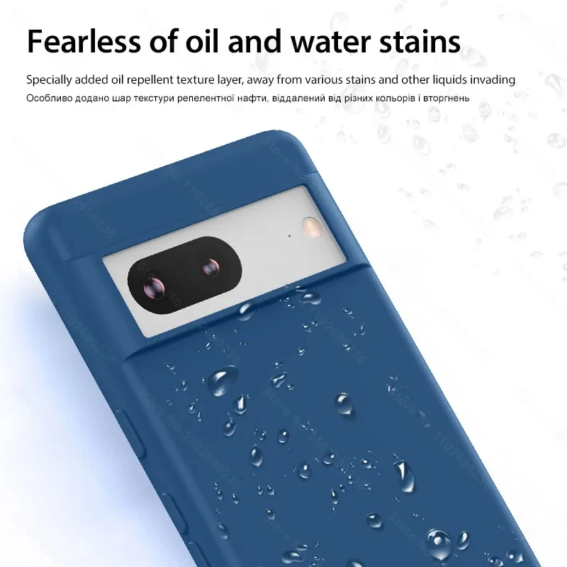 Luxury Original Liquid Silicone Phone Cases For Google Pixel 8 6 7 Pro 6A 7A Case For Google Pixel 8 7 Pro Shockproof Soft Cover 6