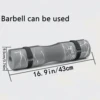 Barbell Pad Hip Thrust Pad Squat Pad Foam Sponge High Density Rebound for Squat,Lunge,Hip Thrust,Back 6