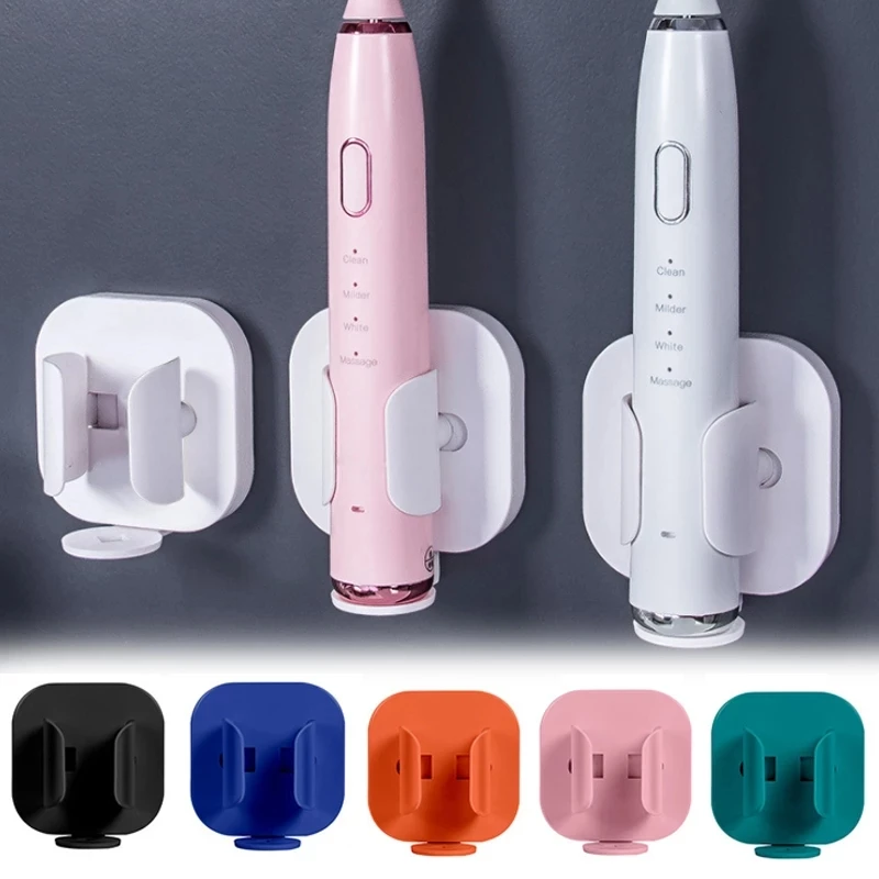 텔레스코픽 중력 감지 전동 칫솔 홀더, 벽걸이, 커플 칫솔 배수 보관함, 욕실 정리함, 1 PC