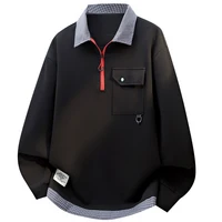 Sweat-shirt à capuche pour hommes, Streetwear, L-6XL 7XL 8XL, automne-hiver, nouveau, à séchage rapide, pour jeunes hommes, couleur unie, décontracté 3