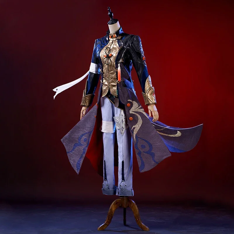 

Game Honkai: Star Rail Blade Cosplay Costumes Men Women Top Pants Outfit Halloween Party Unifrom
