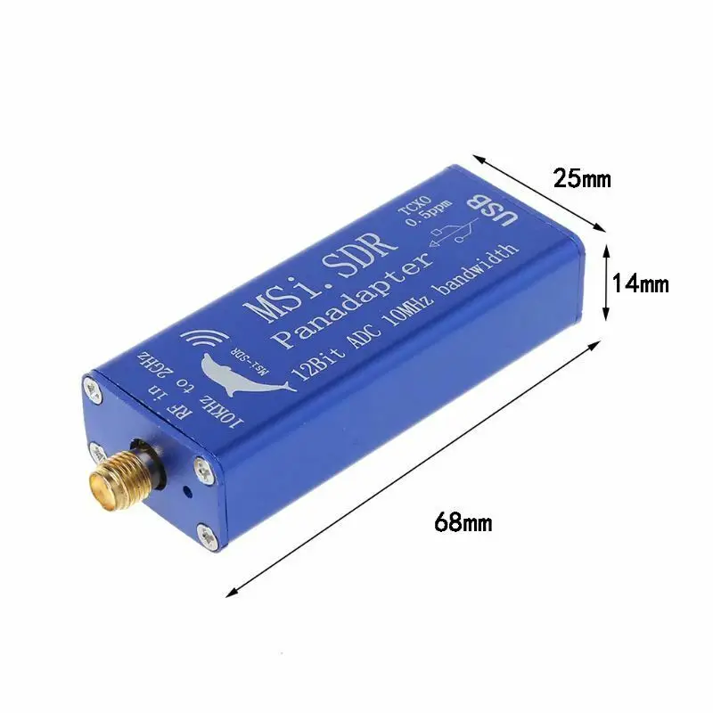 MSI-SDR 10kHz a 2GHz Panadapter SDR Ricevitore TCXO 0,5ppm 12-bit ADC HF UHF VHF FM RSP_voghion.com