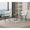 Velvet Dining Chairs Set of 2, Modern Upholstered Woven Dining Chairs with Curved Backrest,  Dining Room Accent Chairs 6