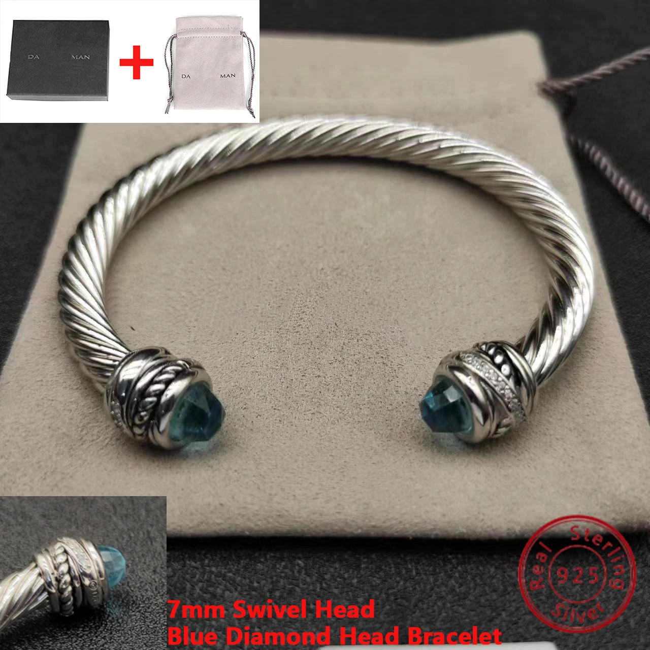 

2024 S925 Silver DY Bracelet - The Ultimate Fashion Accessory for Men and Women