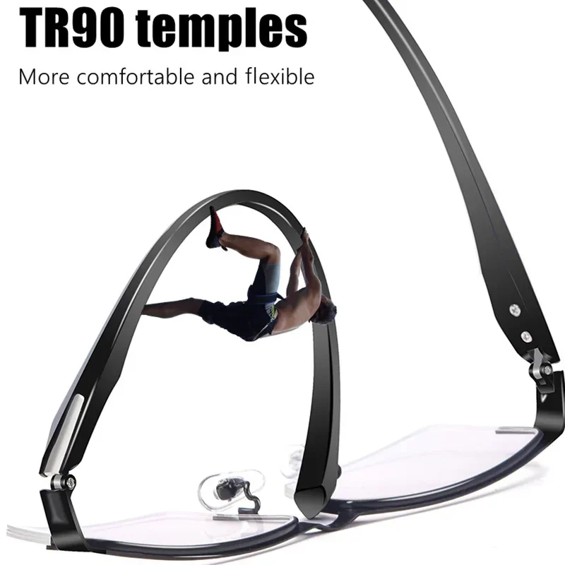 Men Business Progressive Multifocal Presbyopia Eyewear Fashion Color Changing Reading Glasses Women UV400 Far Sight Eyeglasses