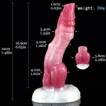 Silicone Penis Alien Dildo Artificial Monster Dragon Dildo Suction Cup Adult Sex Toy Dog Dilldo Masturbators Sexy Anal Plug Dick 6