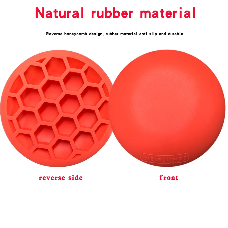 Description Picture 3 of itemGolf Training Aids 2 Pcs Golf Force Plate Step Pad Rubber Assisted Balance Swing Practice Red Anti-slip Golf Trainer Accessories