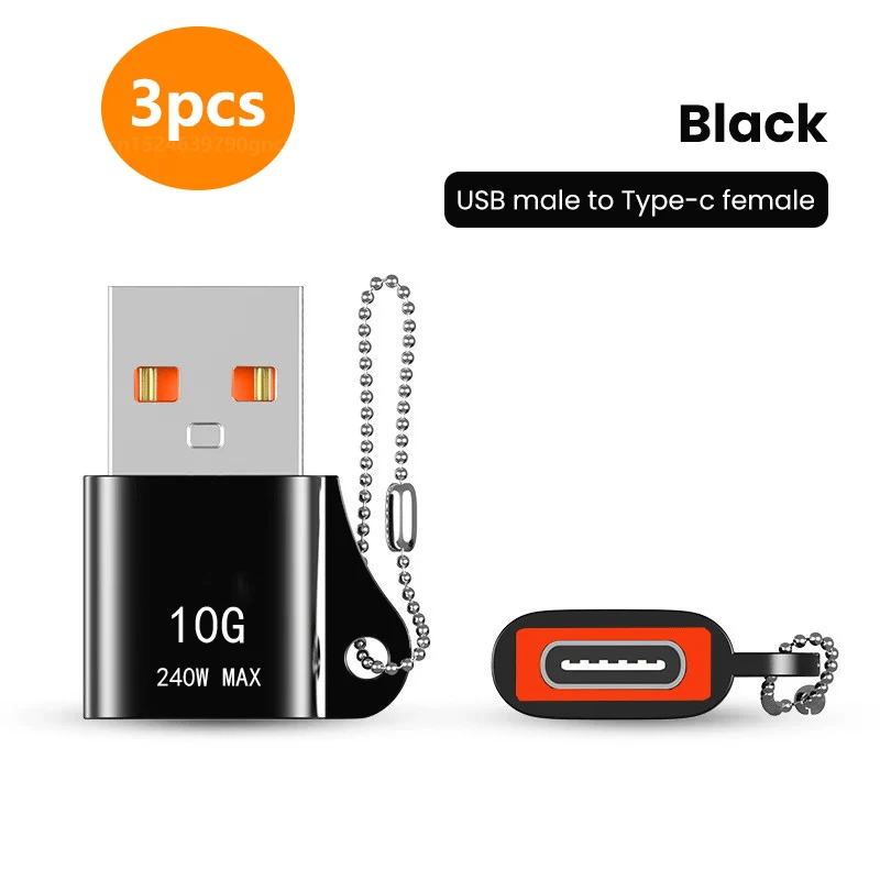 3PCS Black