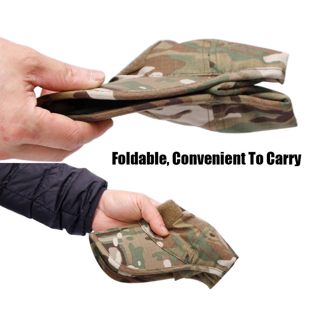 Camouflage hat baseball hat fishing hat sports caps camouflage cap Foldable Camouflage Baseball Cap Breathable Sunscreen Hat Hiking Camping Fishing Hunting Outdoor Sports Sunshade Hat Men