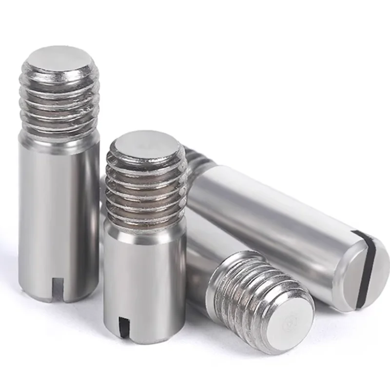 M4M5M6M8 stainless steel 304 external threaded cylinder pins slotted cylinder pins hardware fasteners851