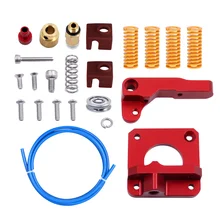 

3D Printer Extruder Parts Kit Right Hand Upgrade Extruder with PETG Tube Spring Silicone Sleeve Cover Compatible for