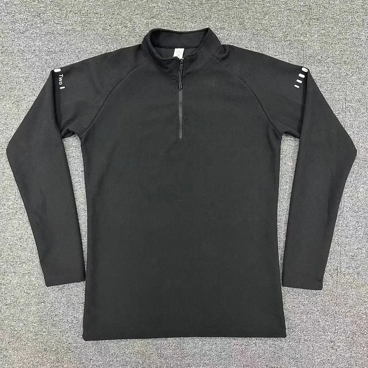 Sports T-Shirt Slims You And Smooths Your Silhouette Half-Zip Stand Collar Sweatshirt Fitness Breathable Long Sleeve Running Tra