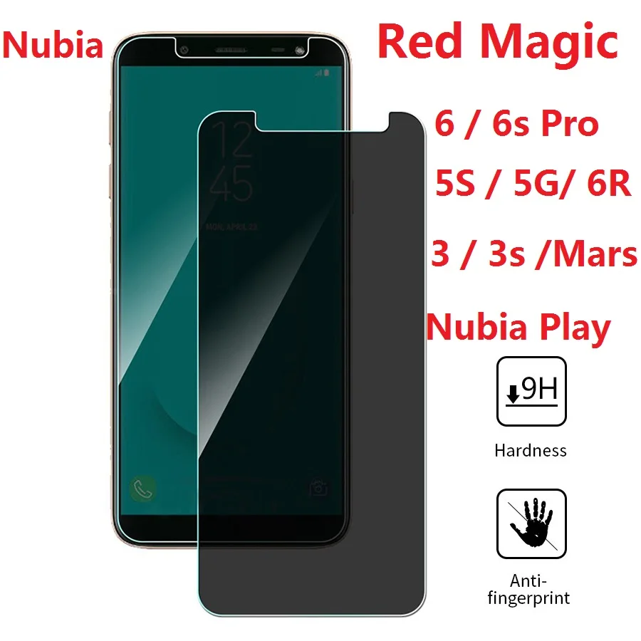 Película De Vidrio Para Nubia Red Magic 6/6 Pro Para Nubia R | Meses Sin Interés