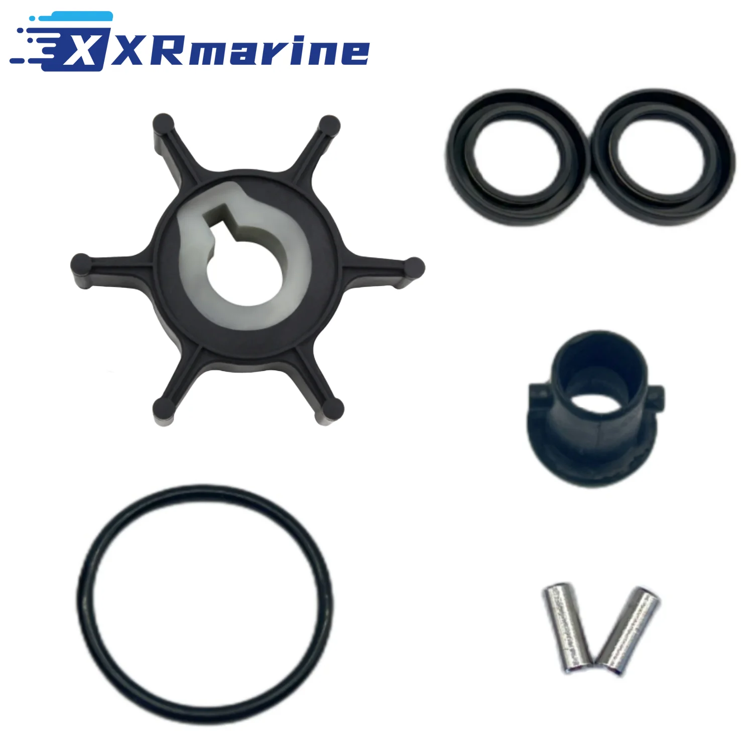 

Water Pump Impeller Kit for Mercury Mariner 2hp 2A 2B Outboard Motor 47-80395M