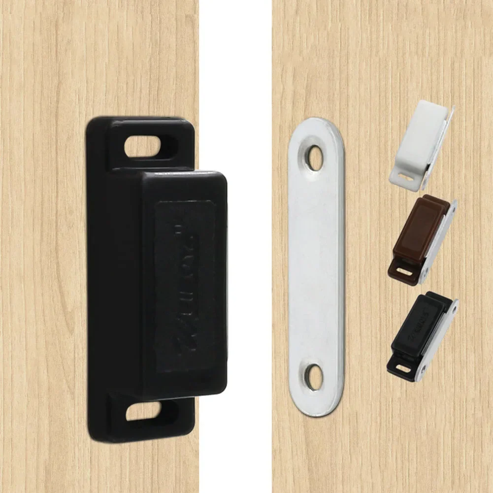 4PCS Cabinet Magnet Latch Door Catches Kitchen Cupboard Wardrobe Closet Drawer Magnetic Closer Home Furniture Hardware