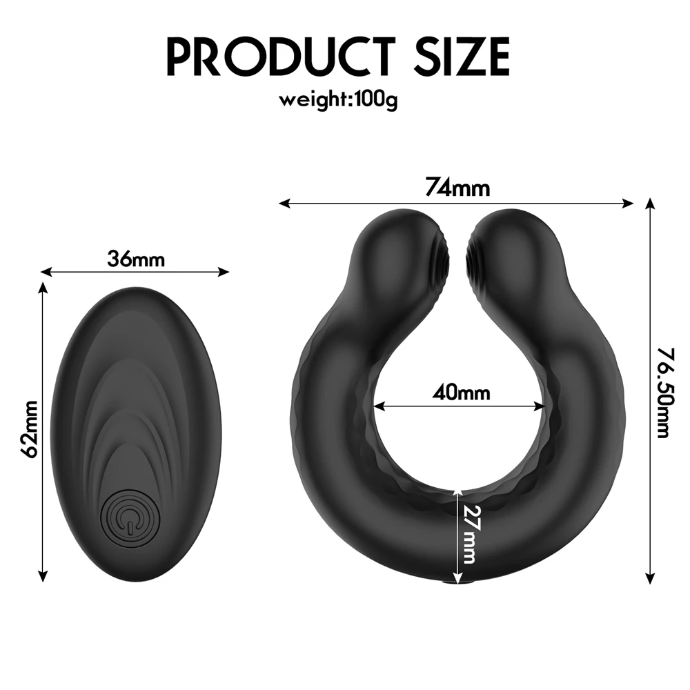 Wireless Remote Control Cock Ring Vibrator 10 Speeds Penis Rings Vibrator for Men Penis Massager Adult Sex Toys Male Masturbator S9ef59161699b4d24a2a8be7aa35ee3d1k