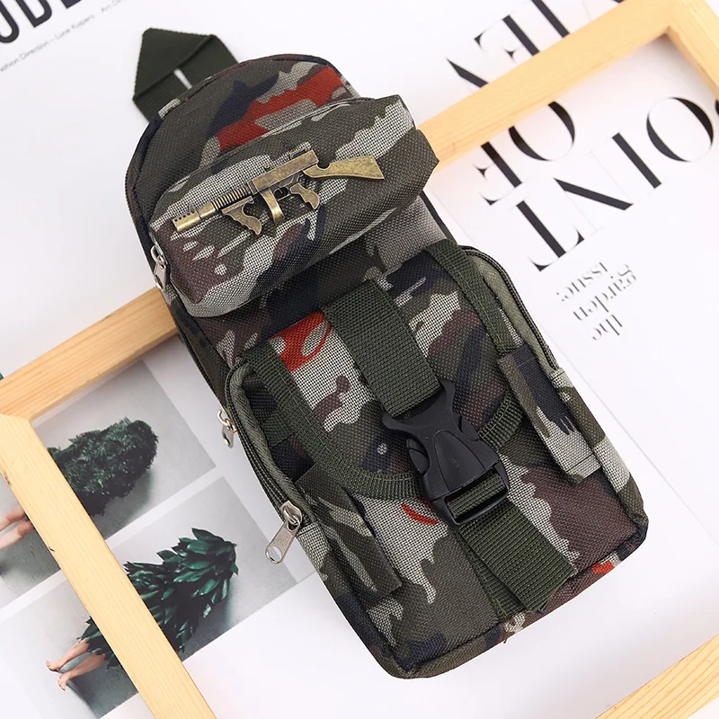 Creative Camouflage Canvas Pencil Case