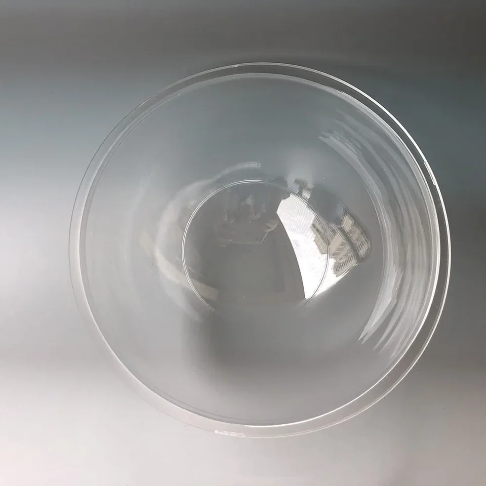 195x94mm 7.67 Inch PC Material High Speed Camera Clear Dome Lens Cover Transparent Polycarbonate Glass Display Hemisphere