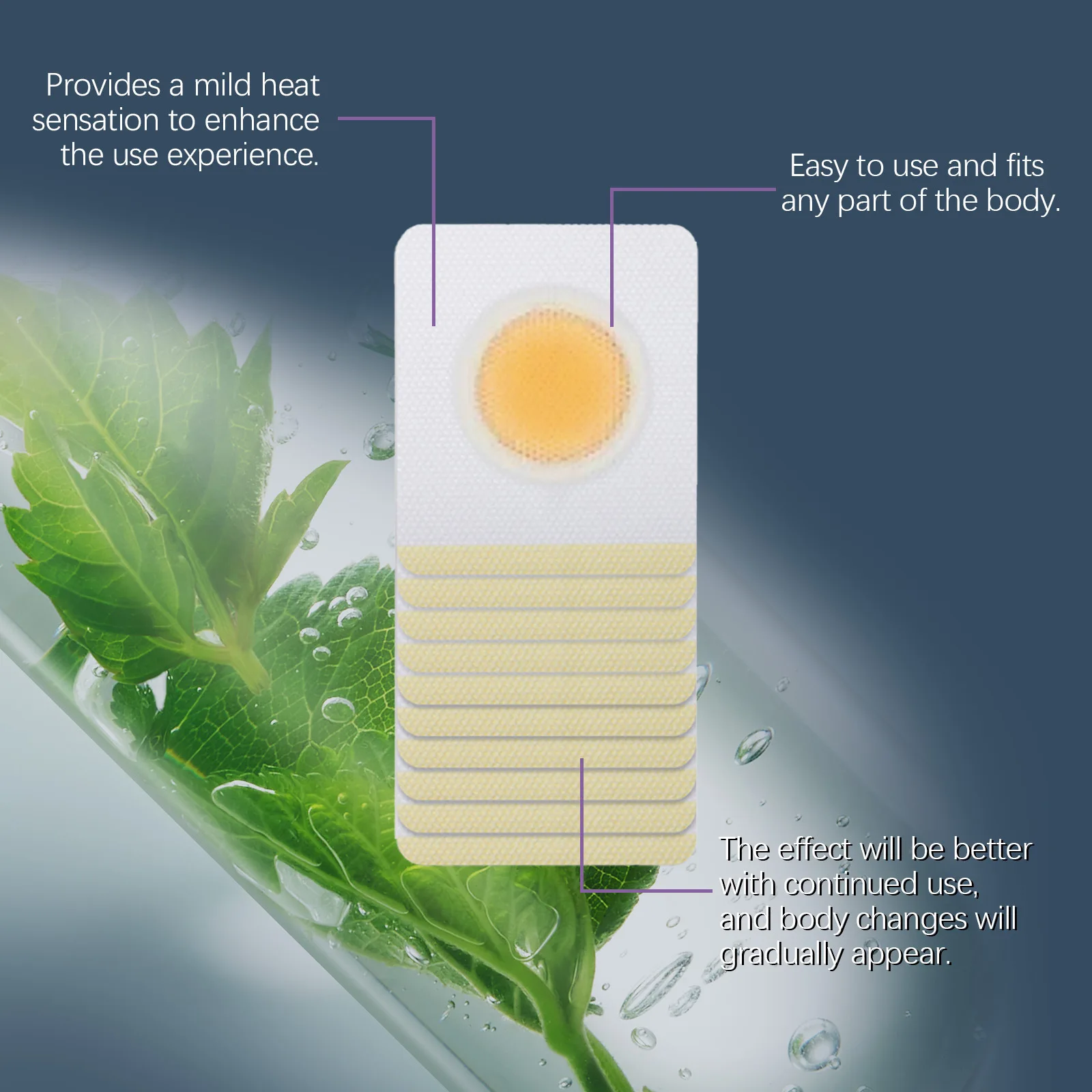 Slimming Patch Fast Burning Fat Lose Weight Natural Burning Body Firming Shaping Improve Stomach Tool Navel Sticker Healthy Care 3