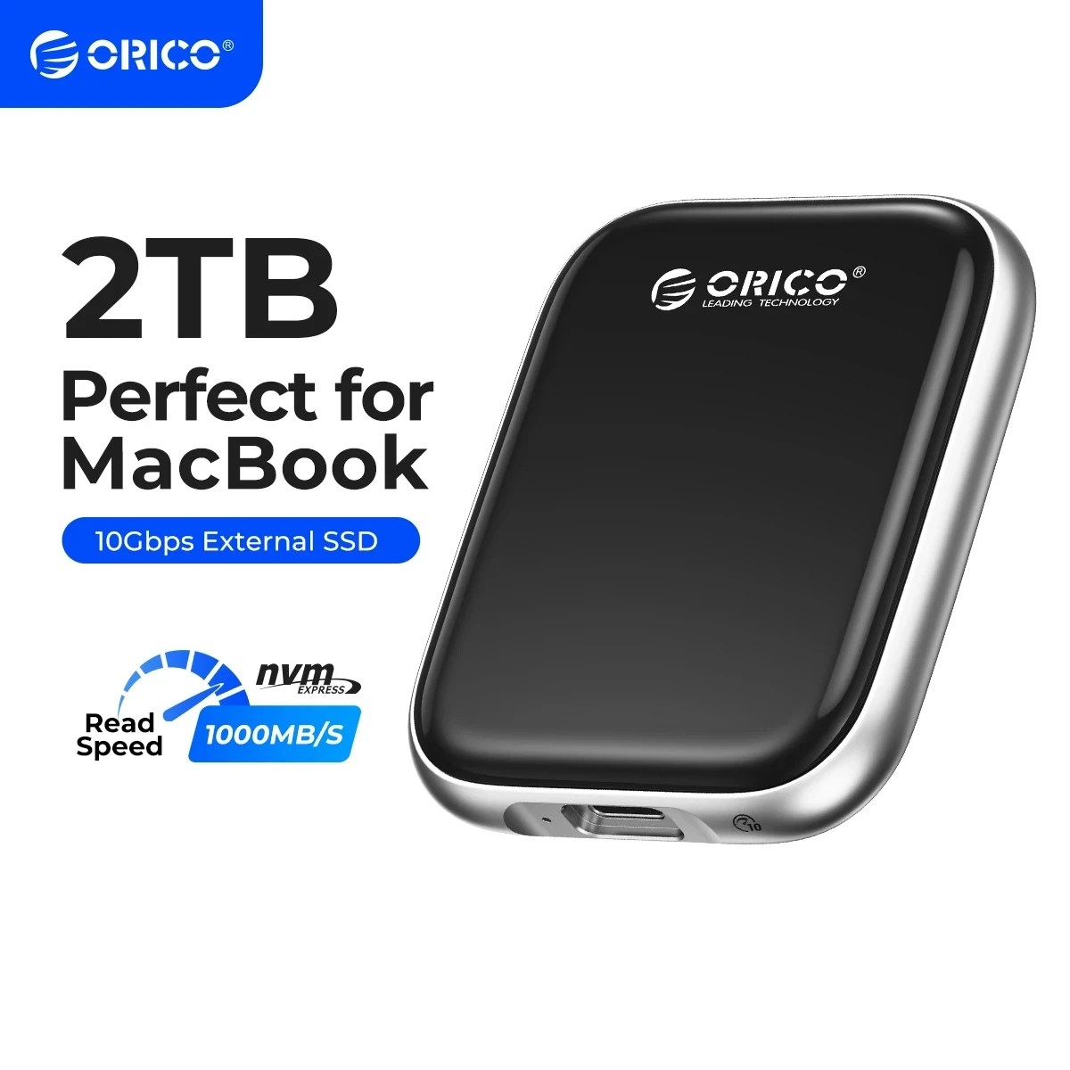 Orico-ssd Portátil Beetle para Macbook Air Pro Laptop Unidade de Estado Sólido Externo Tipo-c Pssd Usb 3.2 2tb 1tb 512gb 1000 mb s
