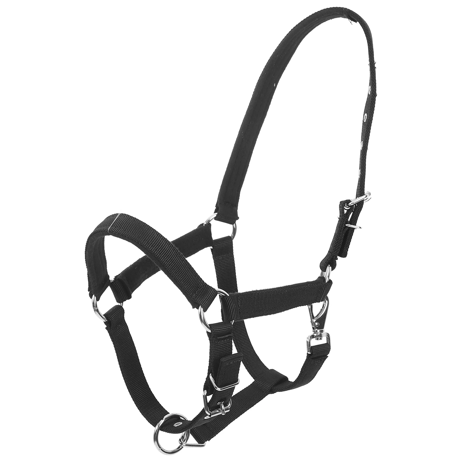 

Training Horse Headcollar Horse Halter Horse Head Collar Horse Racing Riding Protective Ring