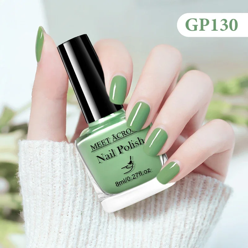 Vibrant Quick-Dry Water-Based Nail Polish Collection - 48 Long-Lasting Colors
