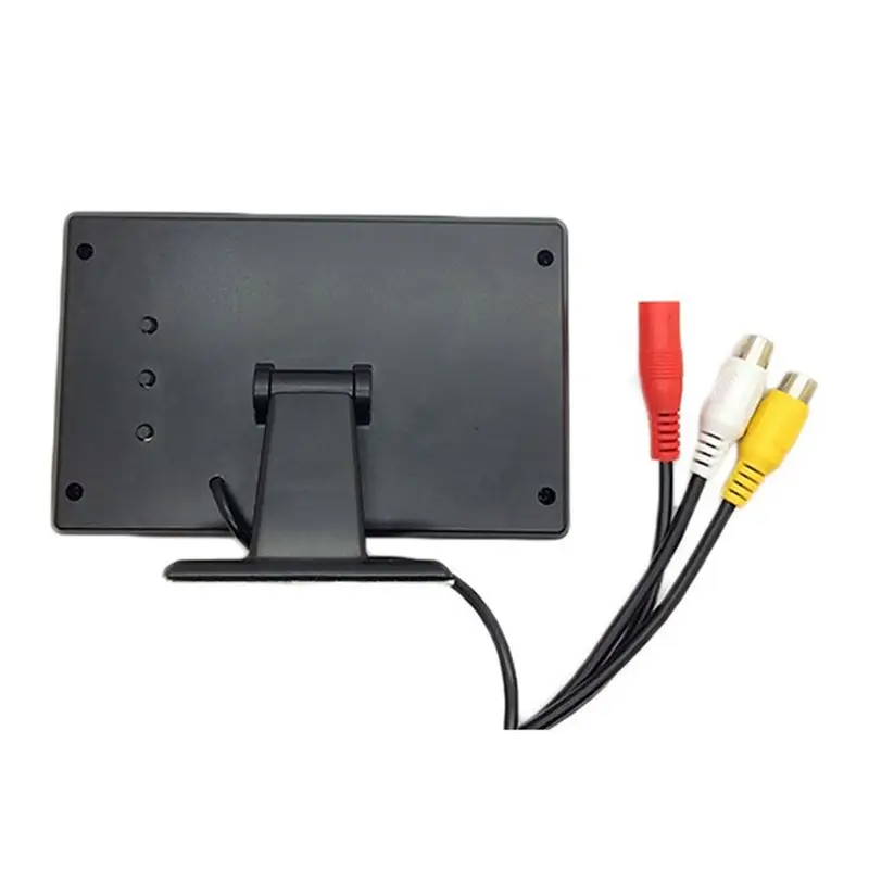 T81C 4.3인치 LCD 후방 모니터 자동차 후방 카메라 후진 주차 시스템 키트 방수 야간 투시 후진 백업